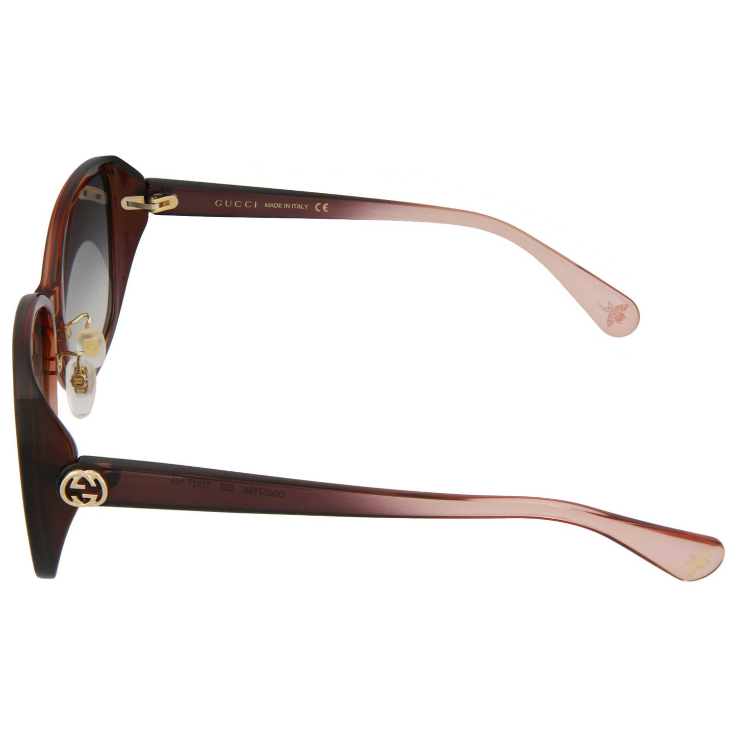 Gucci Core Women's Sunglasses GG0371SK-30006040003 - Image #4