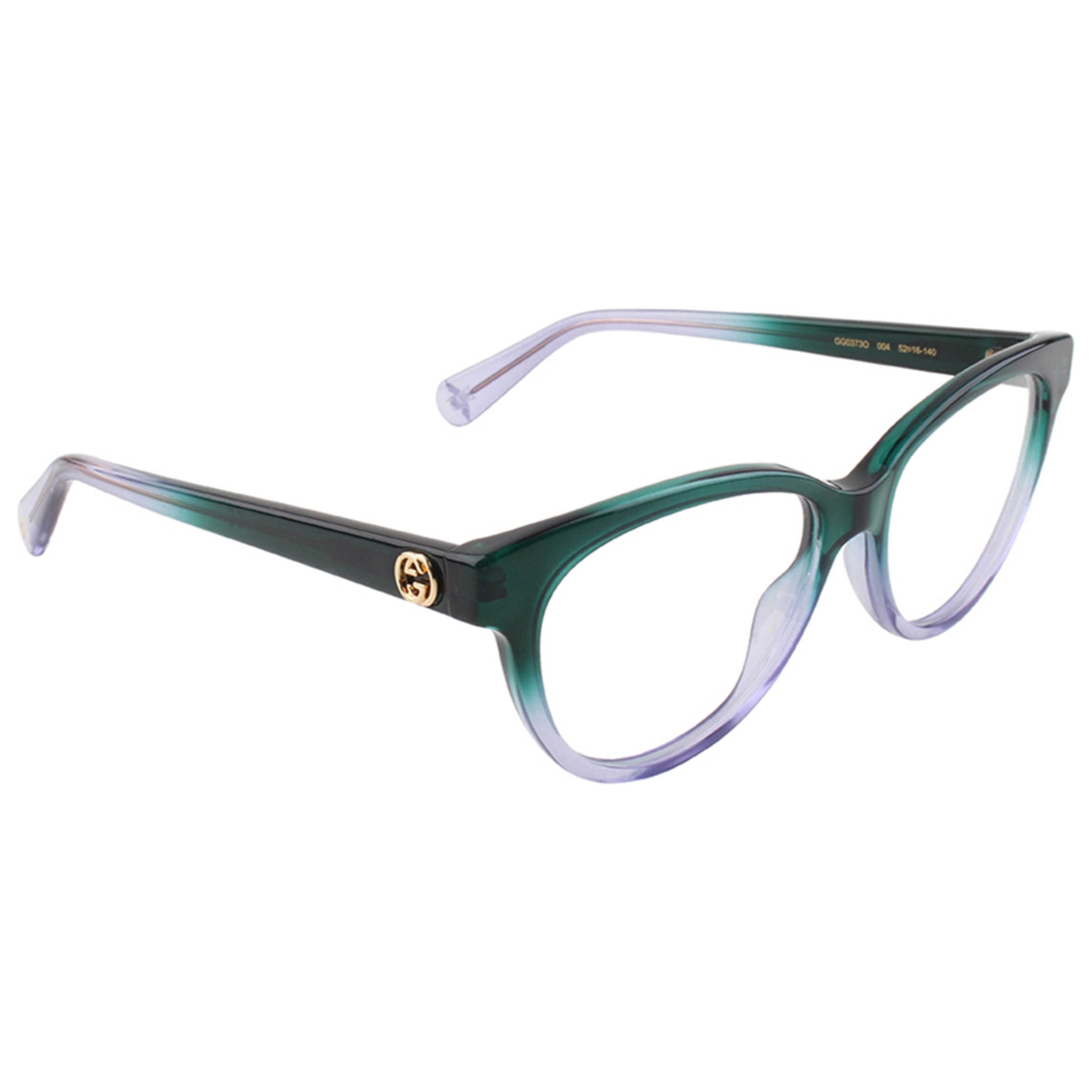 Front view of Gucci Fashion Men's Opticals GG0373O-004-52