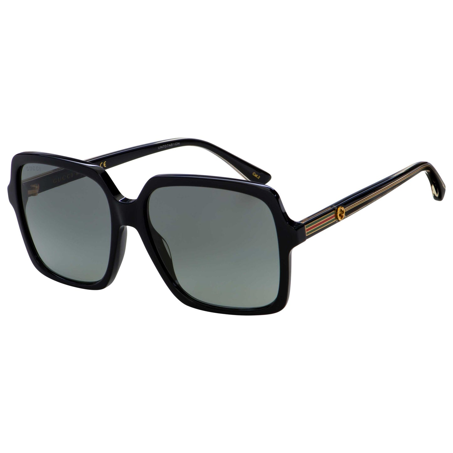 Front view of Gucci Fashion Women's Sunglasses GG0375S-001