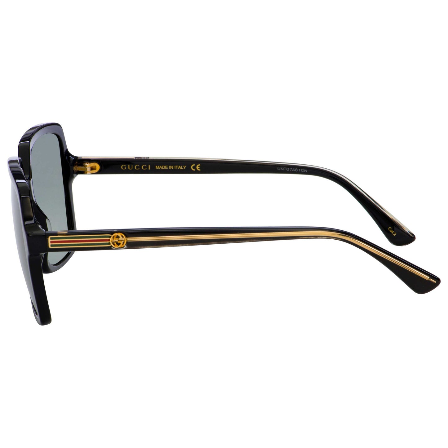 Gucci Fashion Women's Sunglasses GG0375S-001 - Image #4