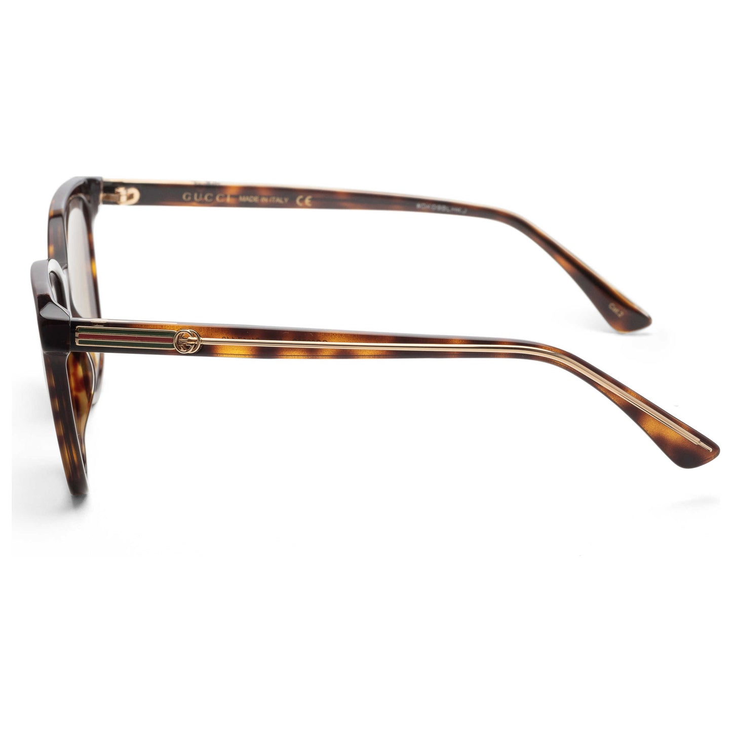Left view of Gucci Fashion Women's Sunglasses GG0376S-002
