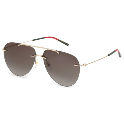 Front view of Gucci Fashion Men's Sunglasses GG0397S-003