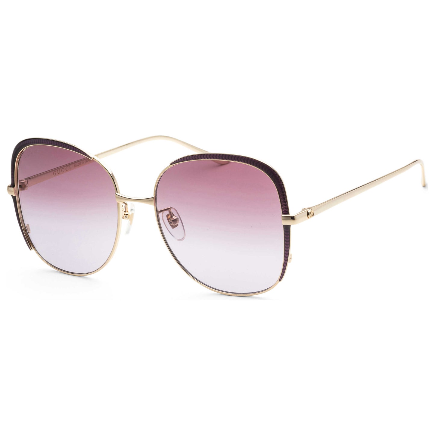 Front view of Gucci Novelty Women's Sunglasses GG0400S-30006070-005