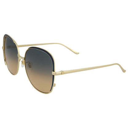 Front view of Gucci Novelty Women's Sunglasses GG0400S-30006070-006