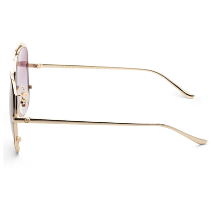 Left view of Gucci Novelty Women's Sunglasses GG0400S-30006070005
