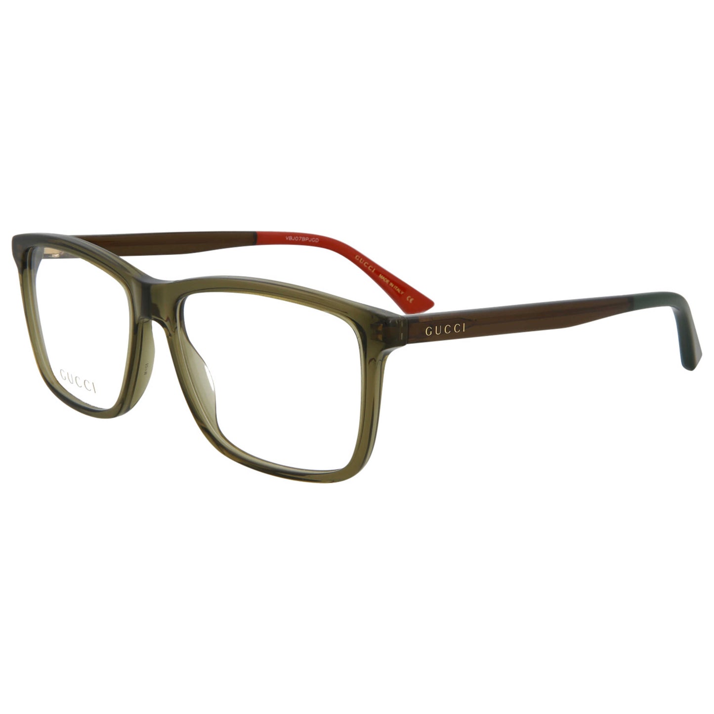 Front view of Gucci Core Men's Opticals GG0407O-30006054-004