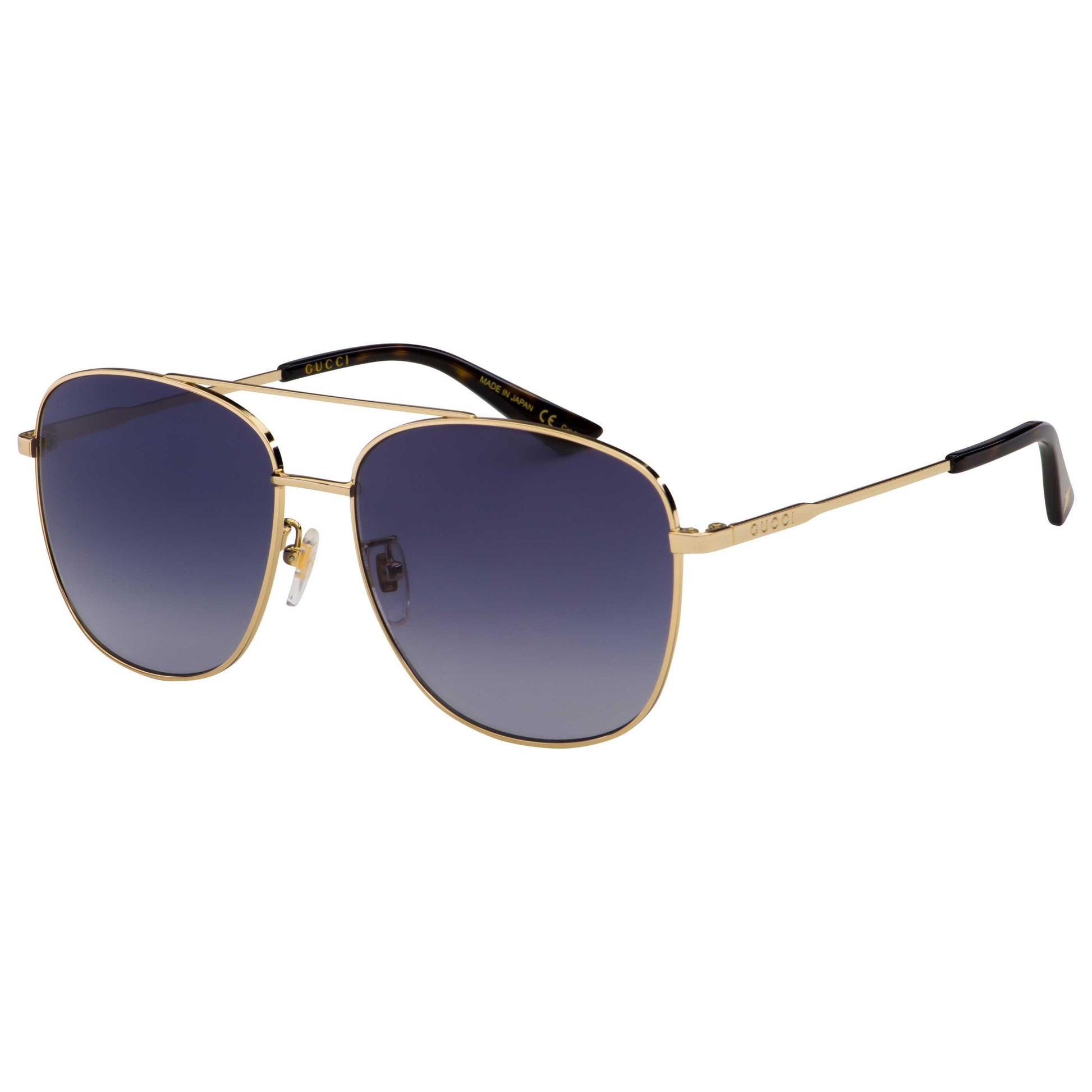 Front view of Gucci Fashion Women's Sunglasses GG0410SK-003