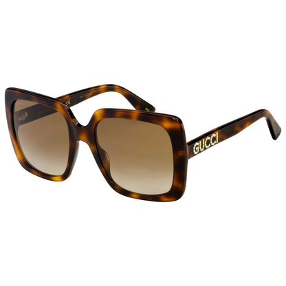 Front view of Gucci Fashion Women's Sunglasses GG0418S-003
