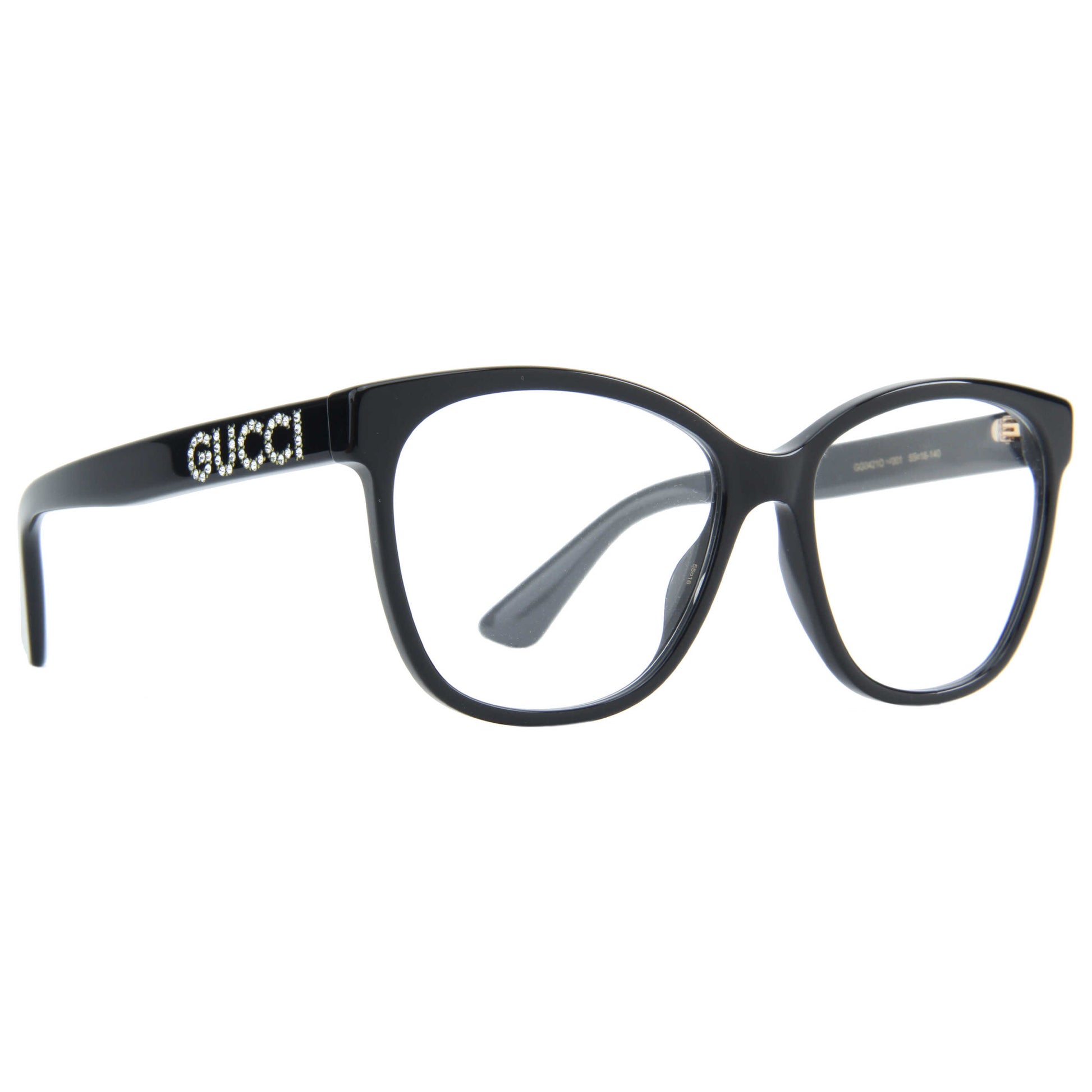 Front view of Gucci Fashion Men's Opticals GG0421O-001-55