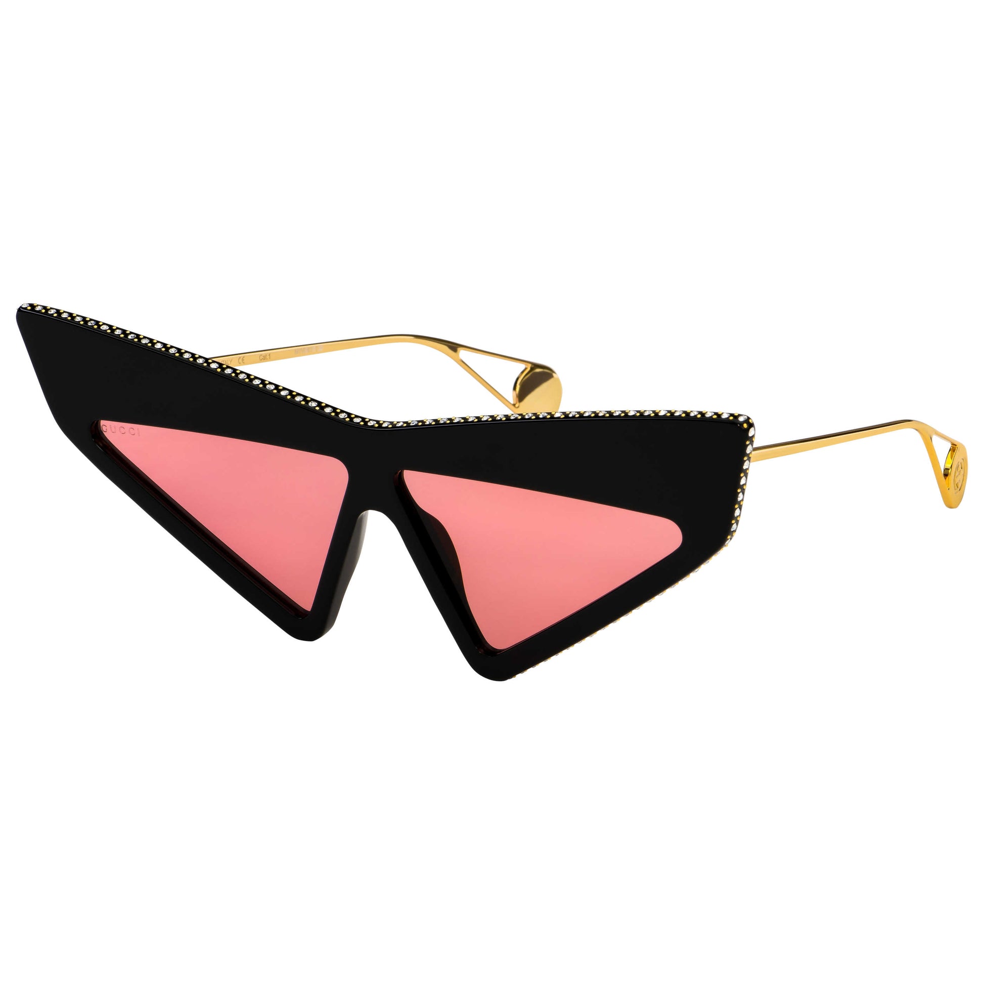 Front view of Gucci Fashion Women's Sunglasses GG0430S-001