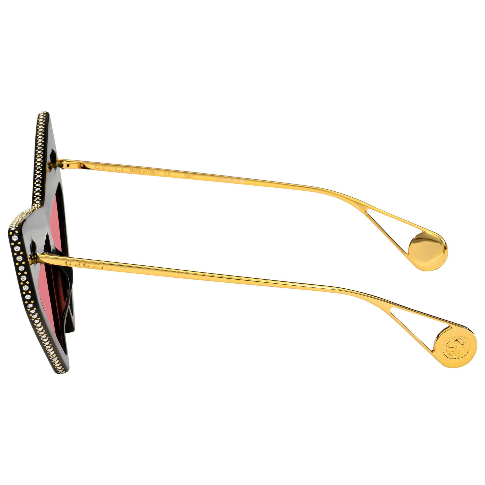 Gucci Fashion Women's Sunglasses GG0430S-001 - Image #3