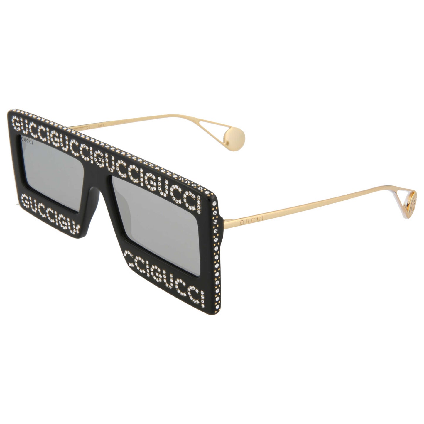 Front view of Gucci Fashion Women's Sunglasses GG0431S-30006313-001