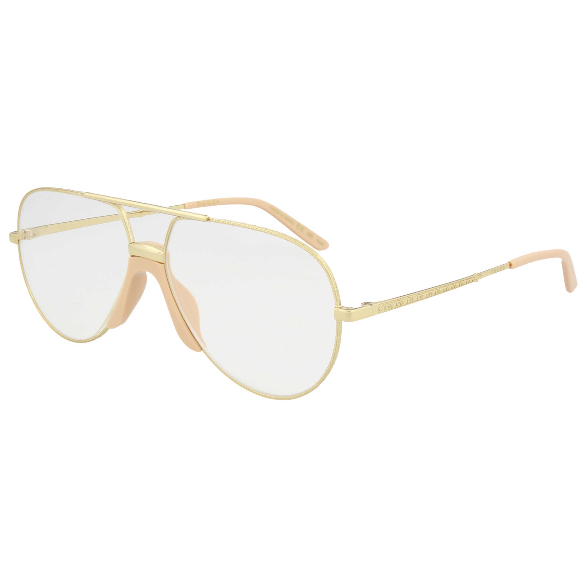 Front view of Gucci Novelty Unisex Opticals GG0432S-30006312-001