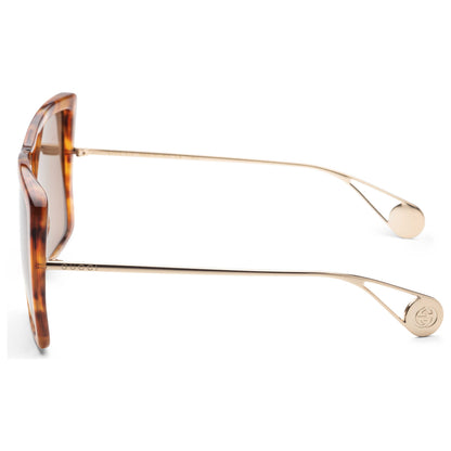 Left view of Gucci Novelty Women's Sunglasses GG0434S-30006455003