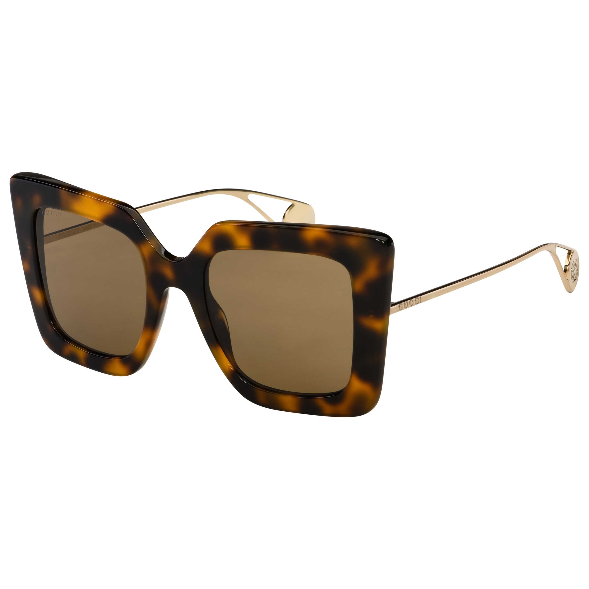 Front view of Gucci Fashion Women's Sunglasses GG0435S-003