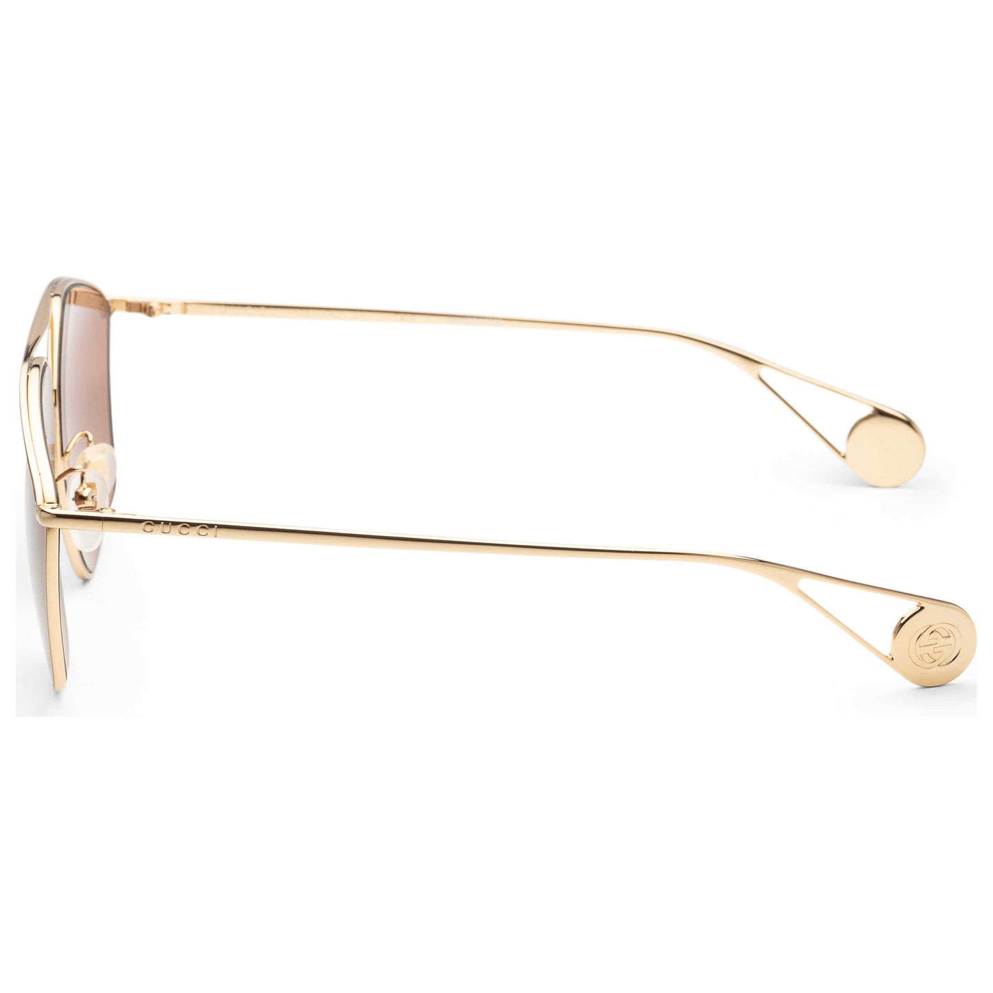 Left view of Gucci Novelty Women's Sunglasses GG0437SA-30006514001
