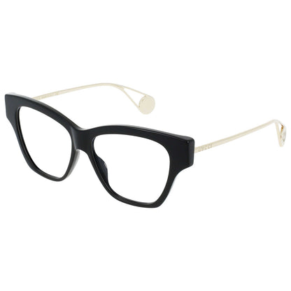 Front view of Gucci Novelty Women's Opticals GG0438O-30006457-001