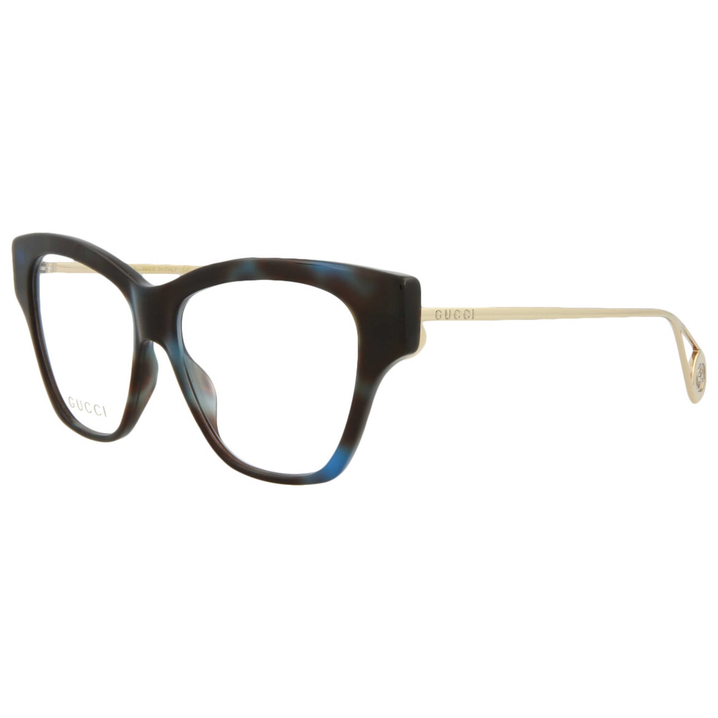 Front view of Gucci Novelty Women's Opticals GG0438O-30006457-003