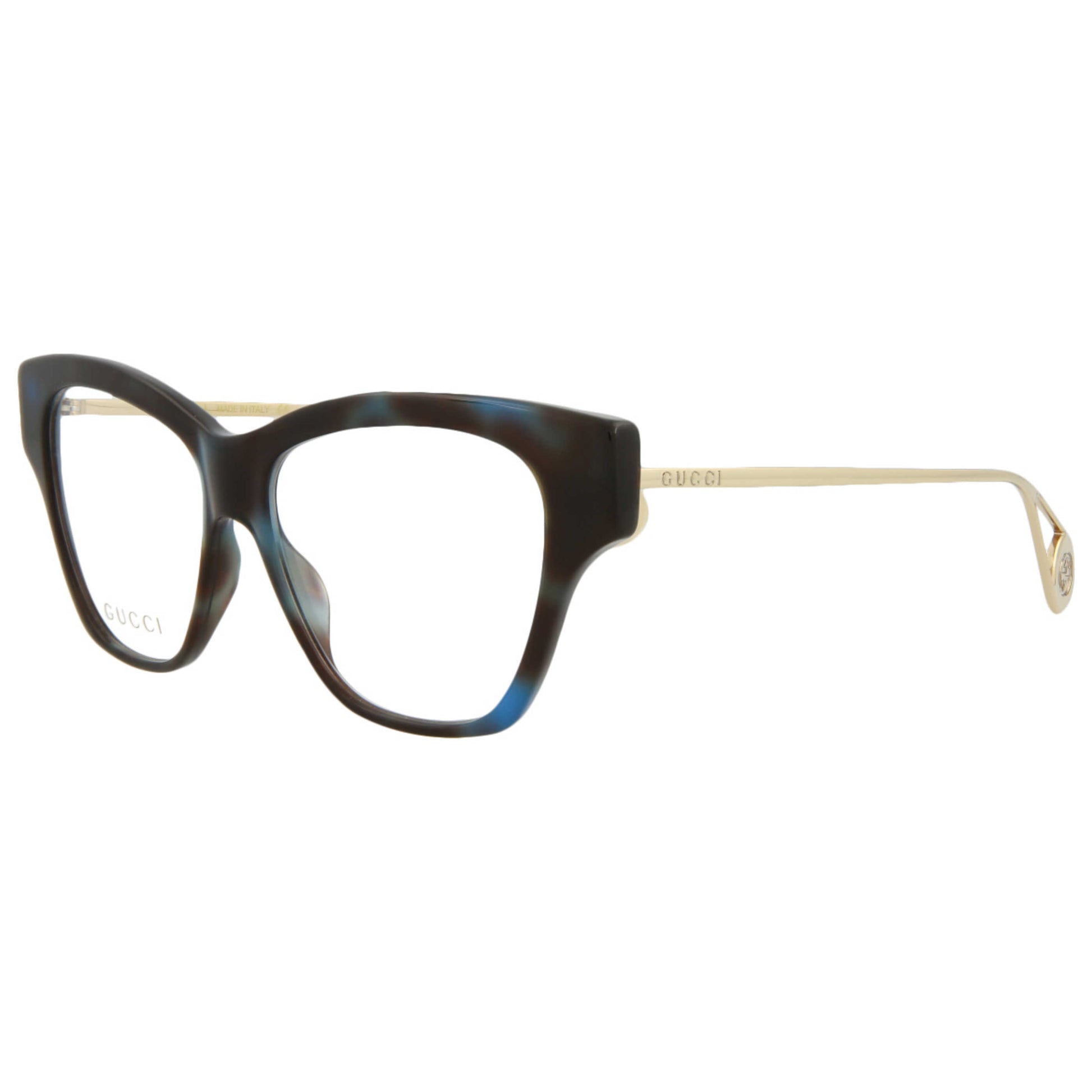 Front view of Gucci Novelty Women's Opticals GG0438O-30006457-003