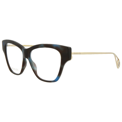 Front view of Gucci Novelty Women's Opticals GG0438O-30006457-003