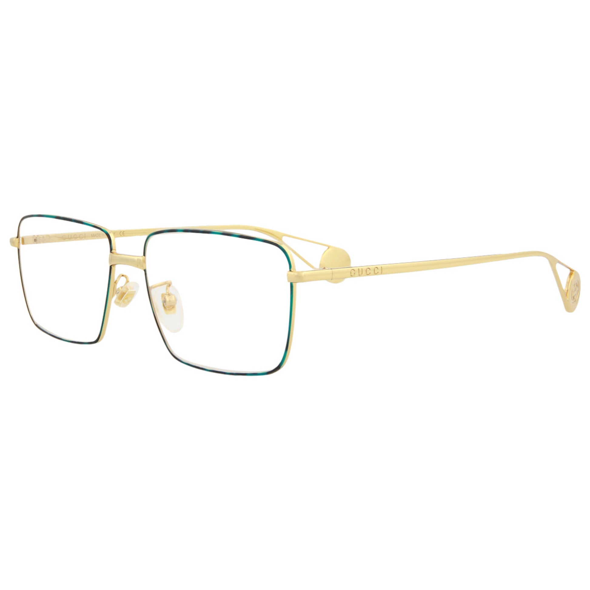 Front view of Gucci Novelty Women's Opticals GG0439O-30006461-003