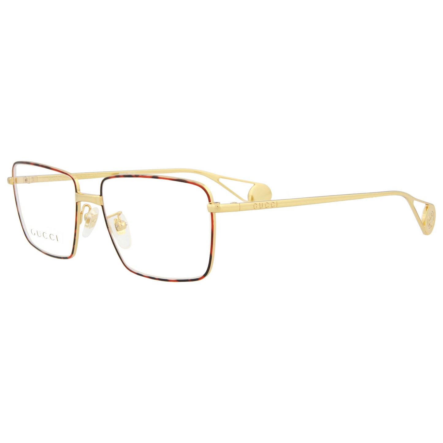 Front view of Gucci Novelty Women's Opticals GG0439O-30006461-004