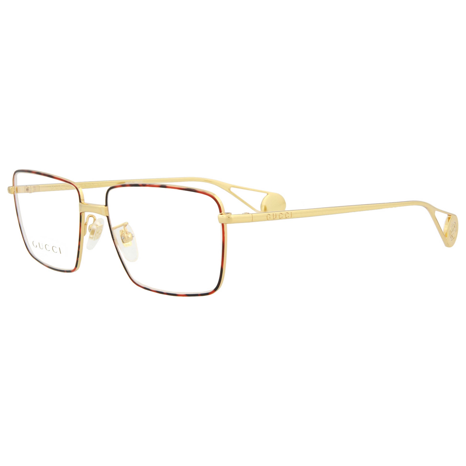 Front view of Gucci Novelty Women's Opticals GG0439O-30006461-004