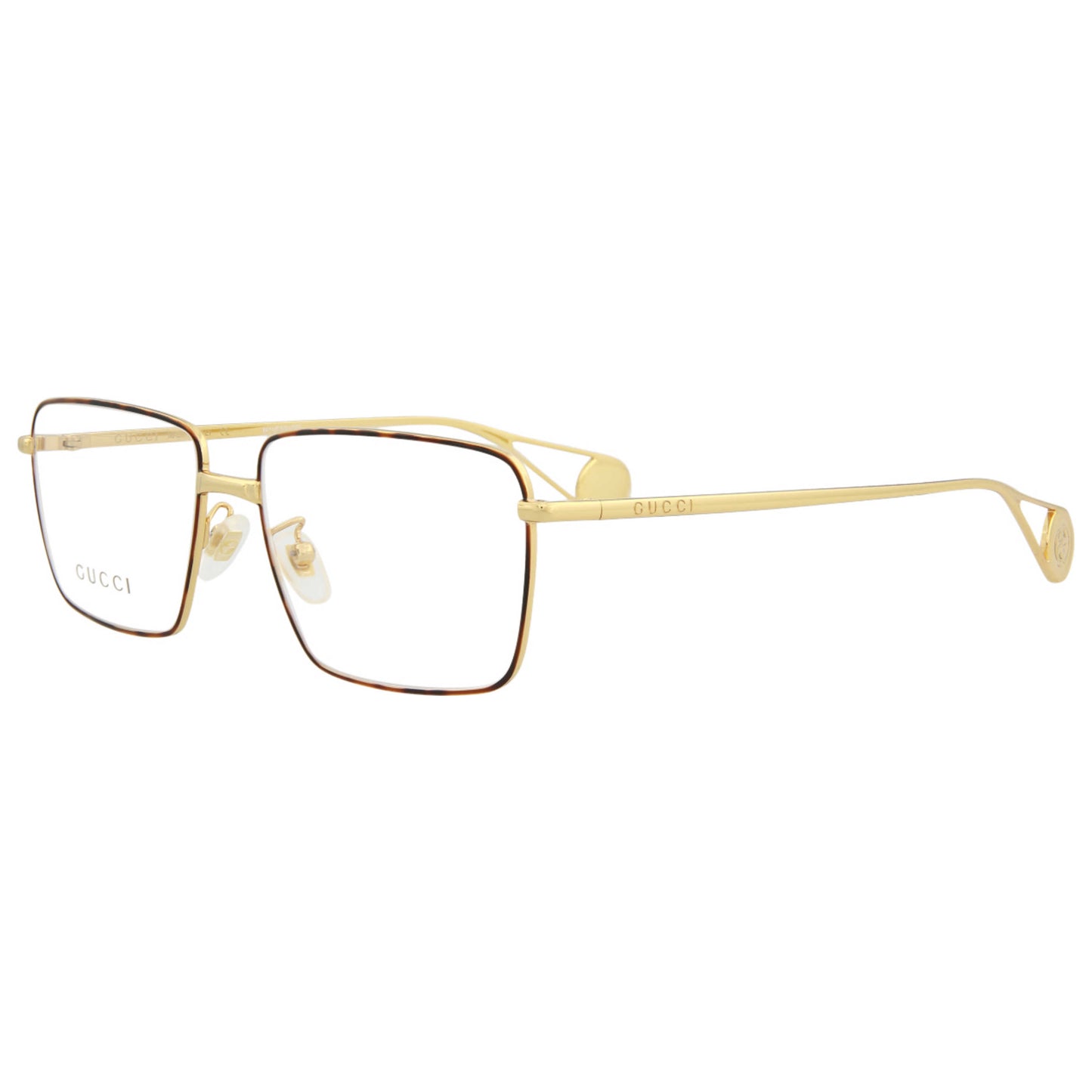 Front view of Gucci Novelty Women's Opticals GG0439O-30006461-006