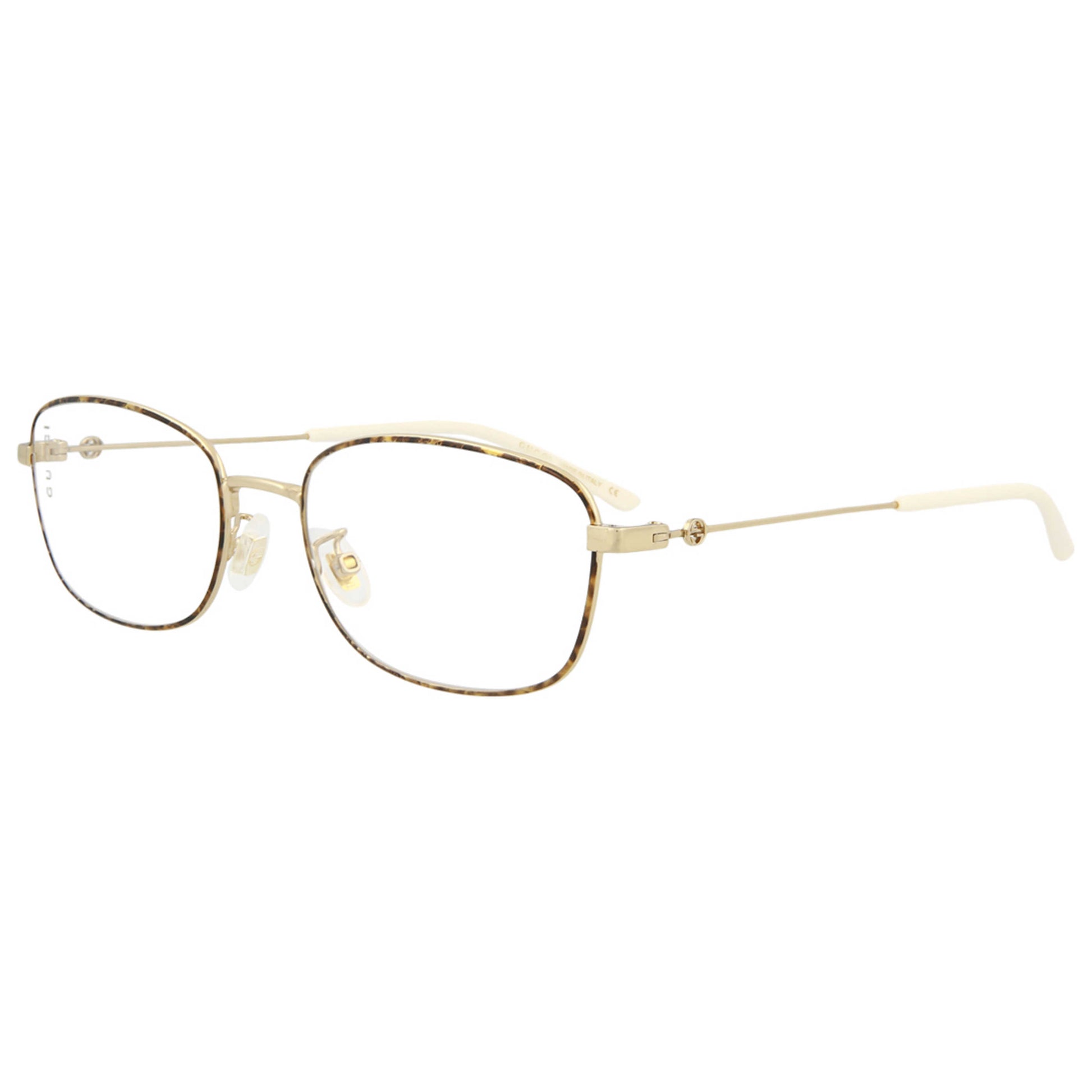 Front view of Gucci Fashion Women's Opticals GG0444O-30006428-003