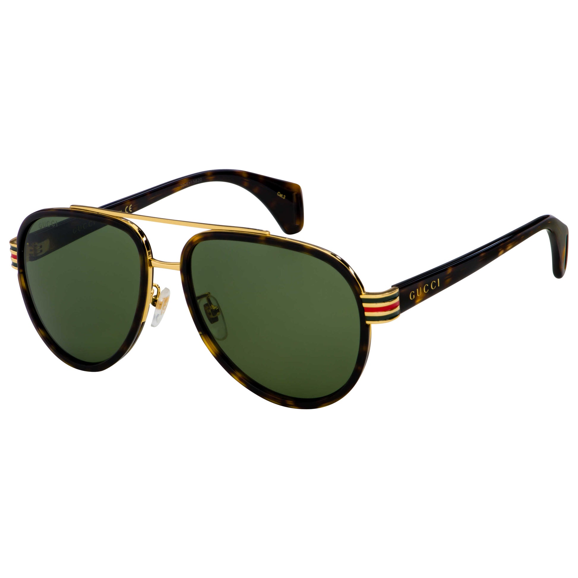 Front view of Gucci Fashion Men's Sunglasses GG0447S-004