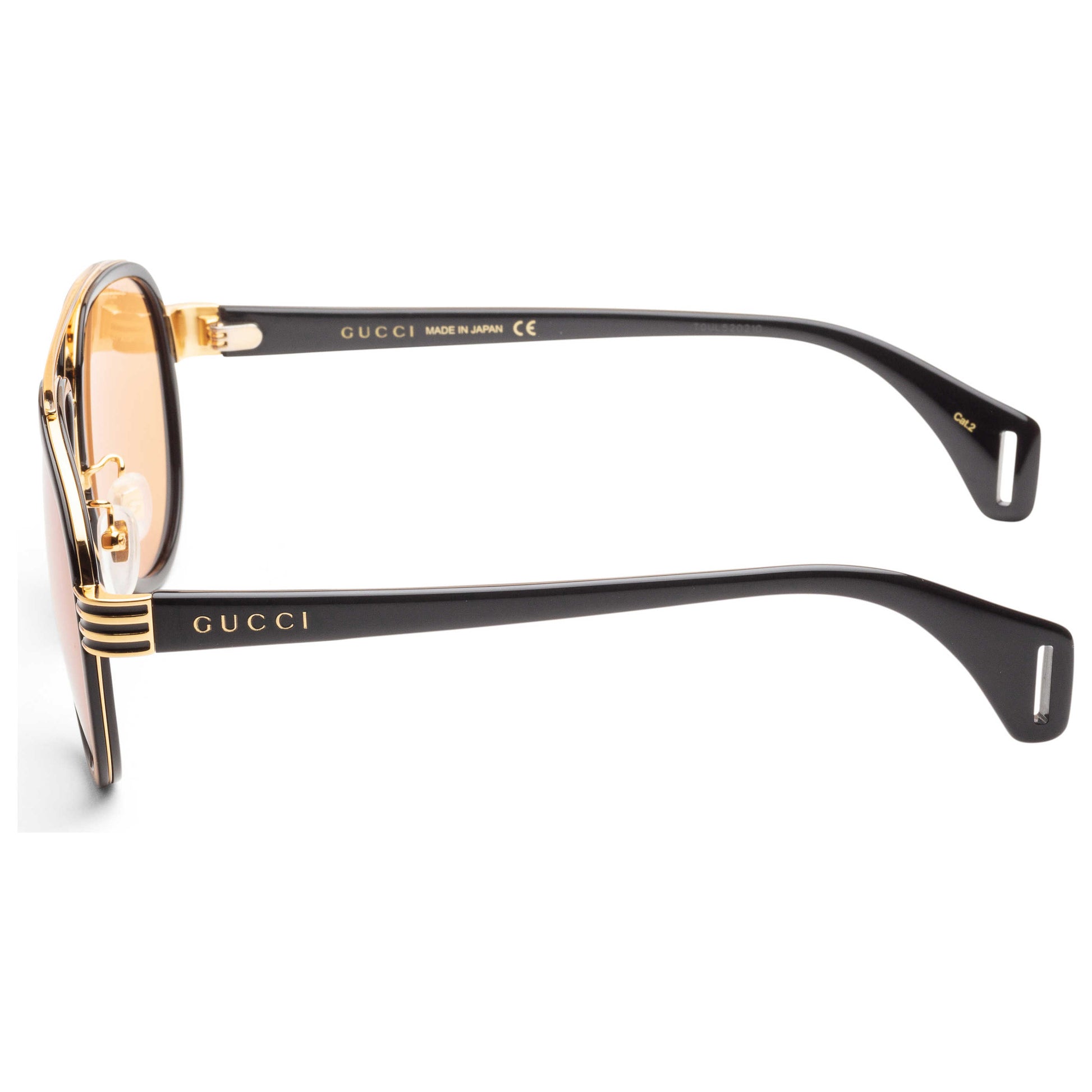 Left view of Gucci Novelty Men's Sunglasses GG0447S-30006440002