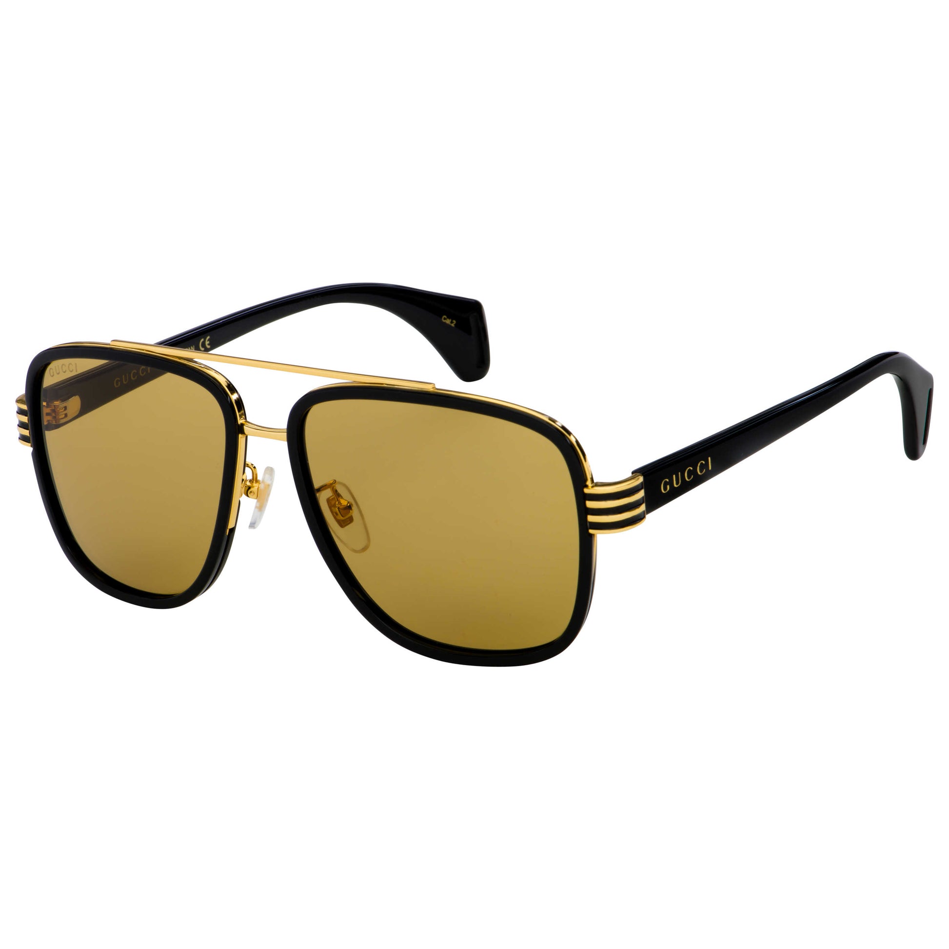 Front view of Gucci Fashion Men's Sunglasses GG0448S-002