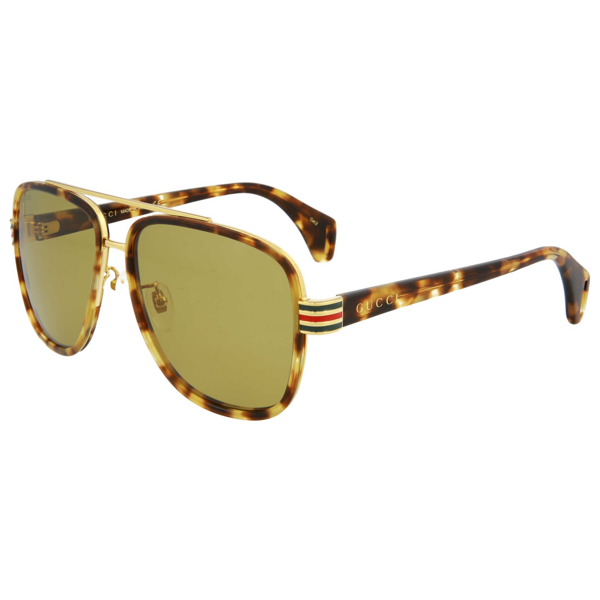 Front view of Gucci Novelty Men's Sunglasses GG0448S-30006444-005