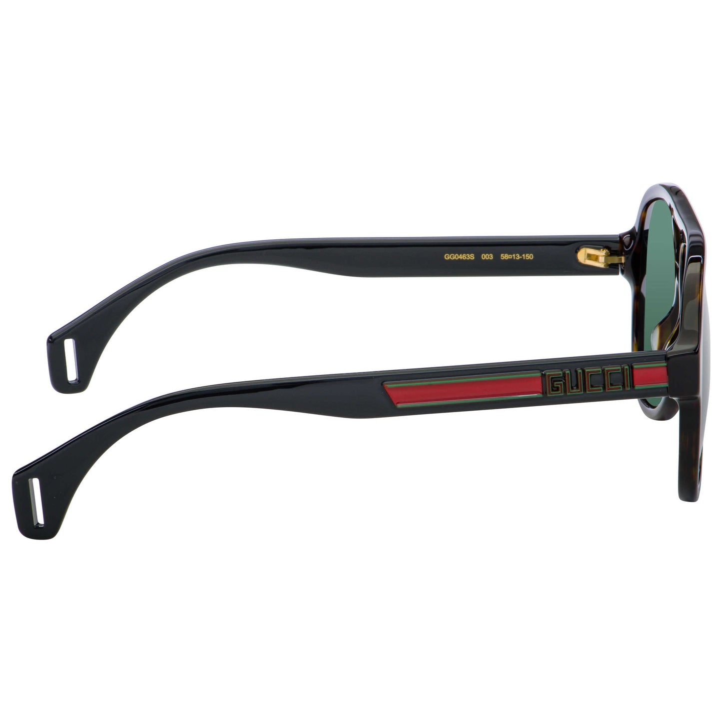 Left view of Gucci Fashion Men's Sunglasses GG0463S-003