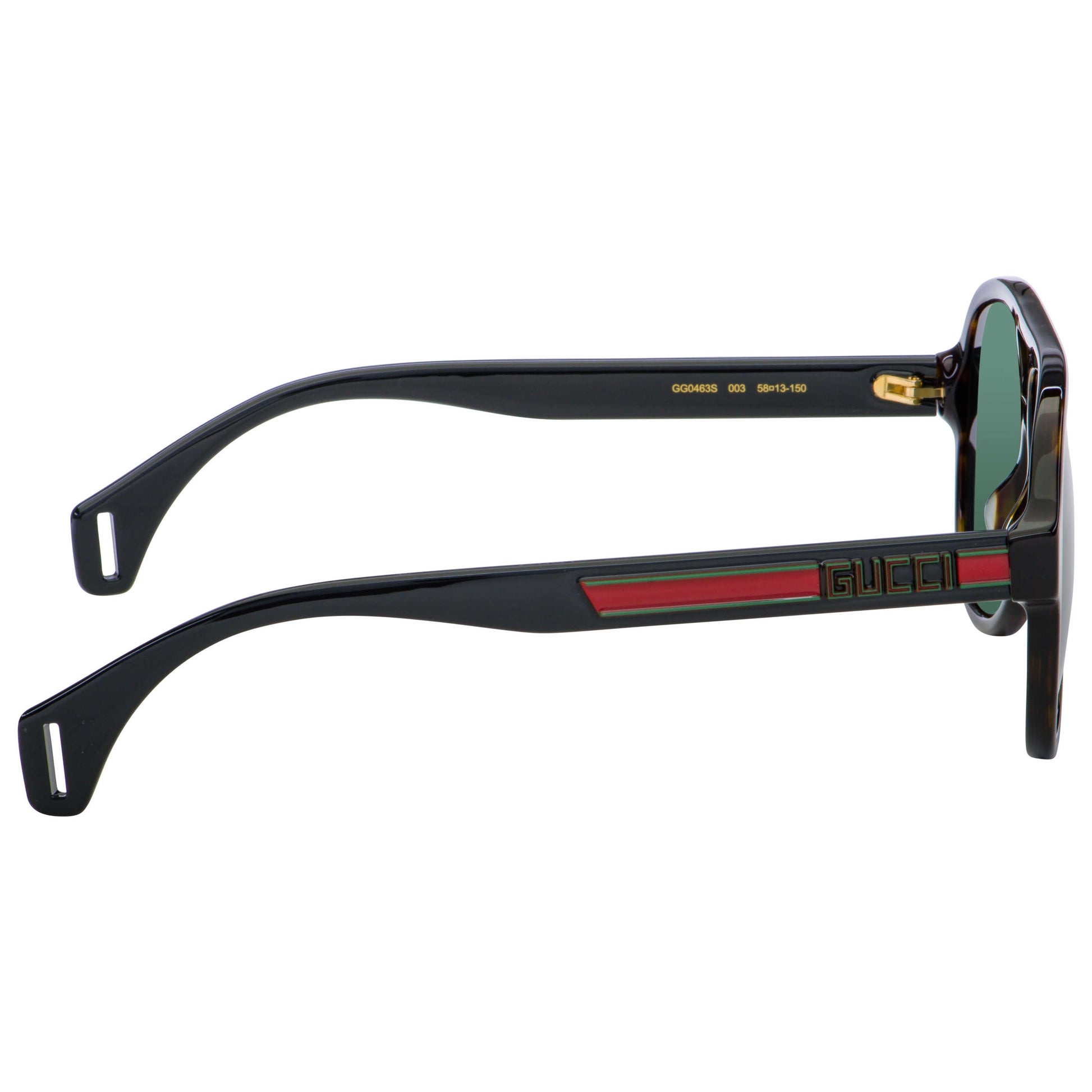 Left view of Gucci Fashion Men's Sunglasses GG0463S-003