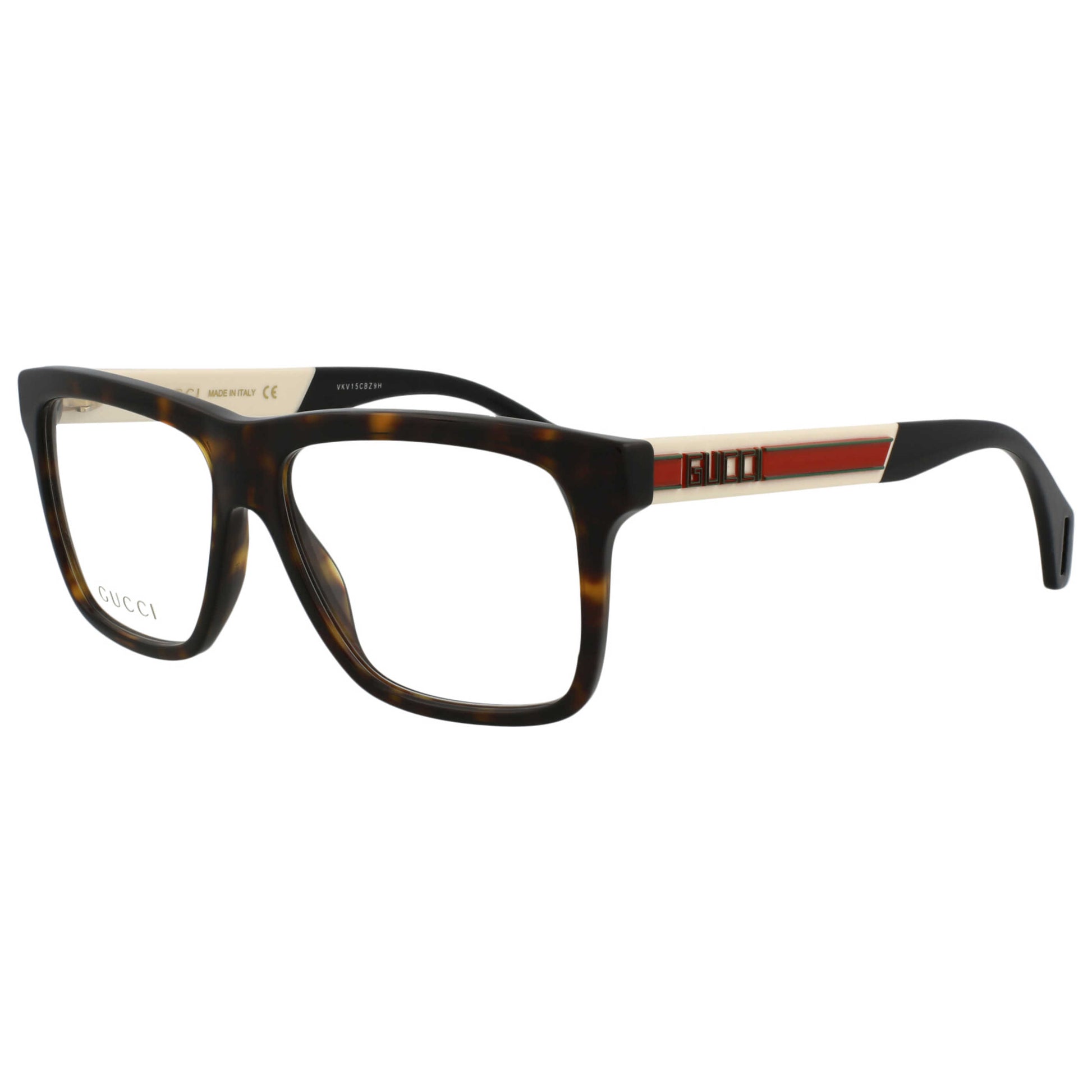 Front view of Gucci Core Men's Opticals GG0464O-30006422-007