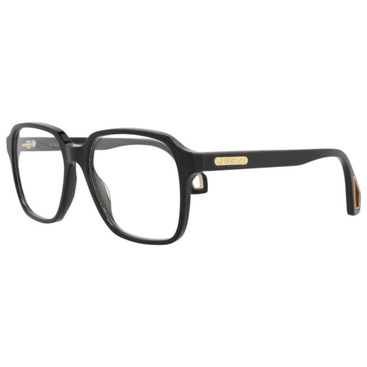Front view of Gucci Men's Eyeglasses GG0469O-30006418-001