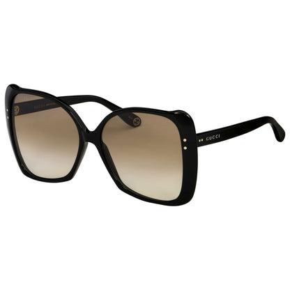 Front view of Gucci Fashion Women's Sunglasses GG0471S-001