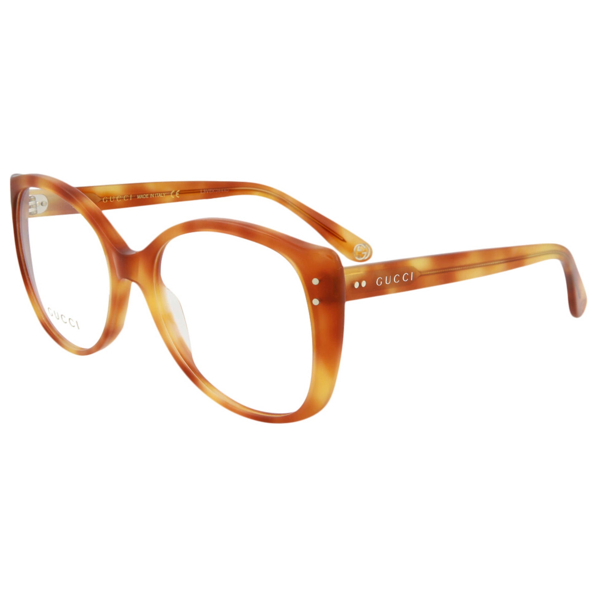 Front view of Gucci Core Women's Opticals GG0474O-30006453-003