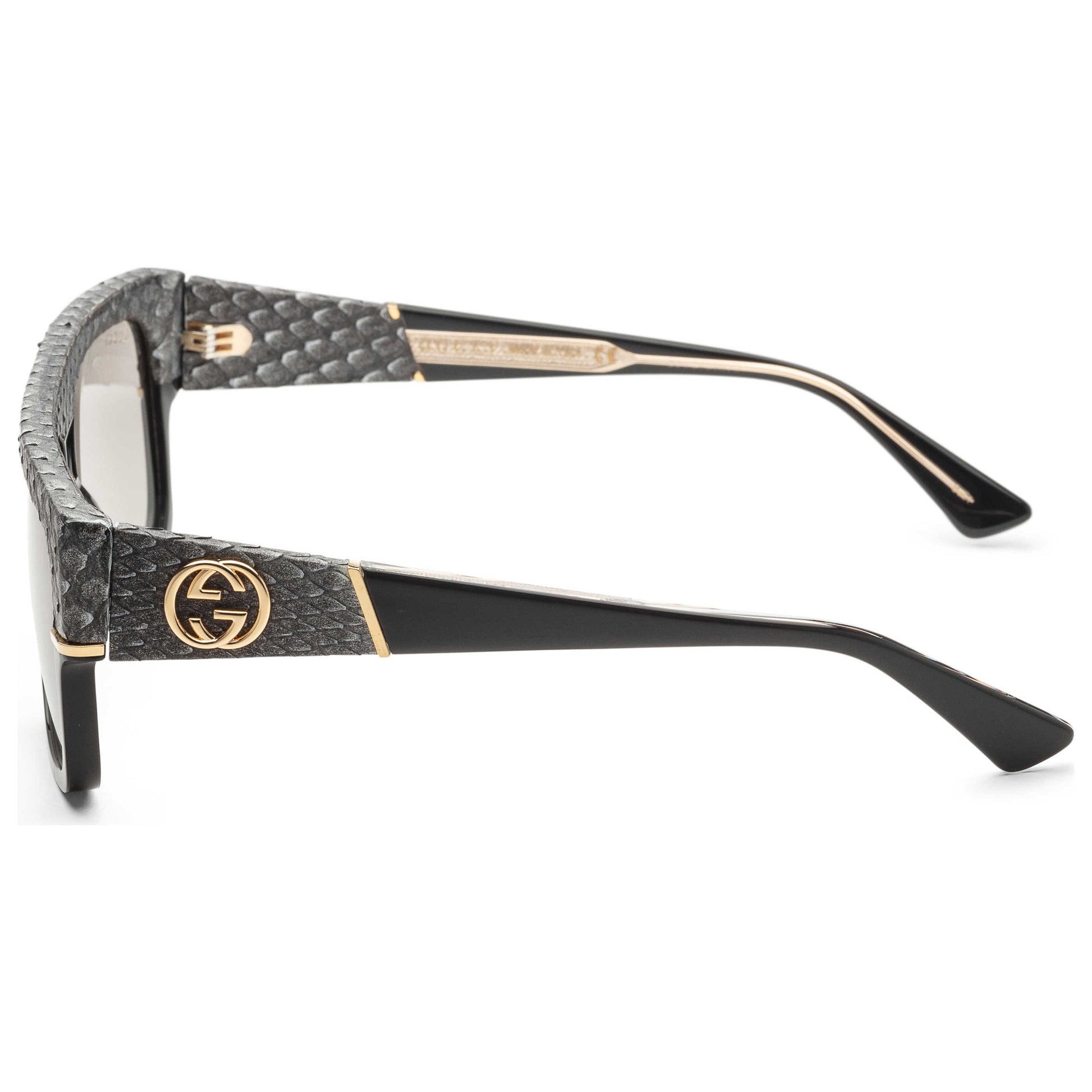 Left view of Gucci Fashion Women's Sunglasses GG0483S-001