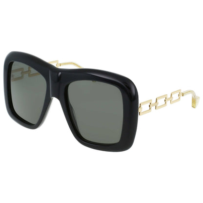 Front view of Gucci Novelty Unisex Sunglasses GG0499S-30006473-001