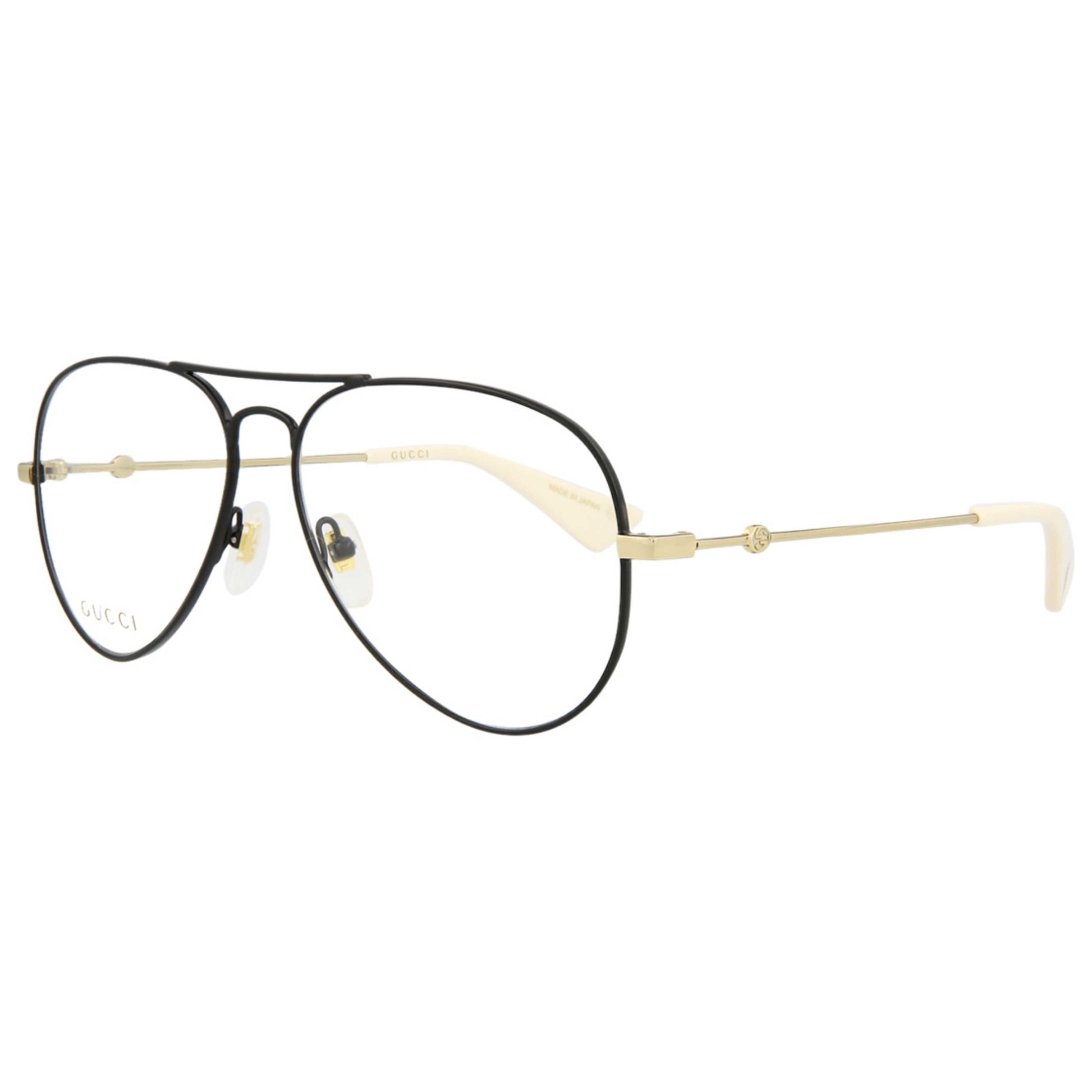 Front view of Gucci Fashion Men's Opticals GG0515O-30007780-001