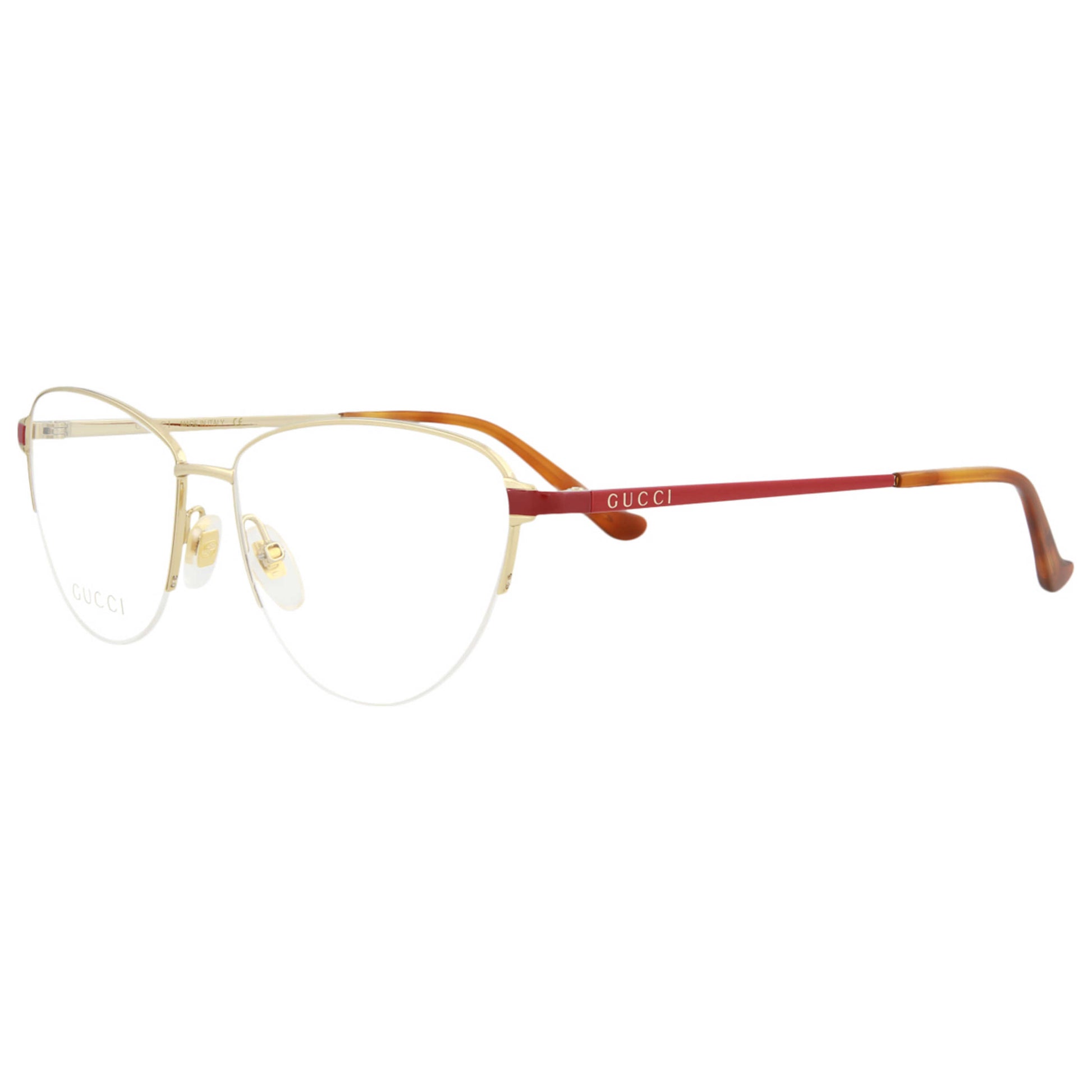 Front view of Gucci Fashion Women's Opticals GG0580O-30008147-003