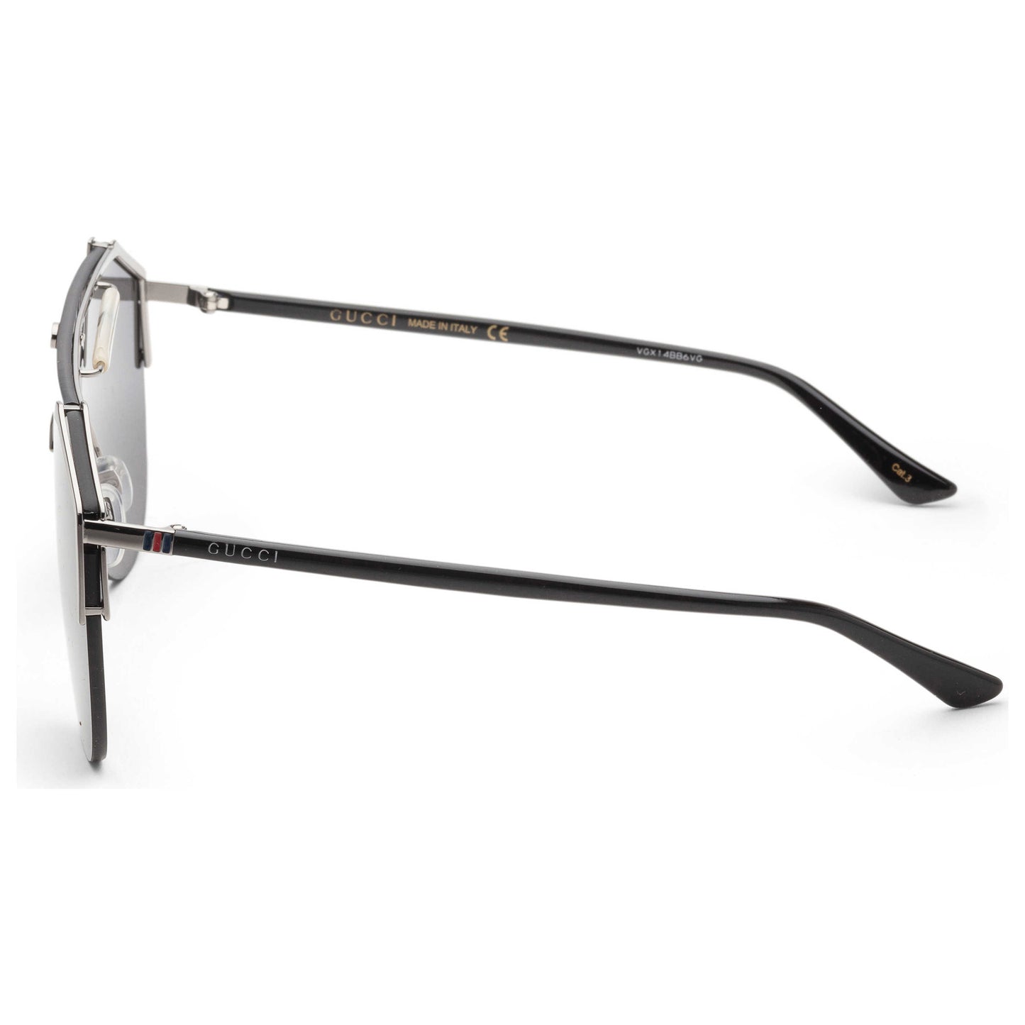 Left view of Gucci Fashion Men's Sunglasses GG0584S-001