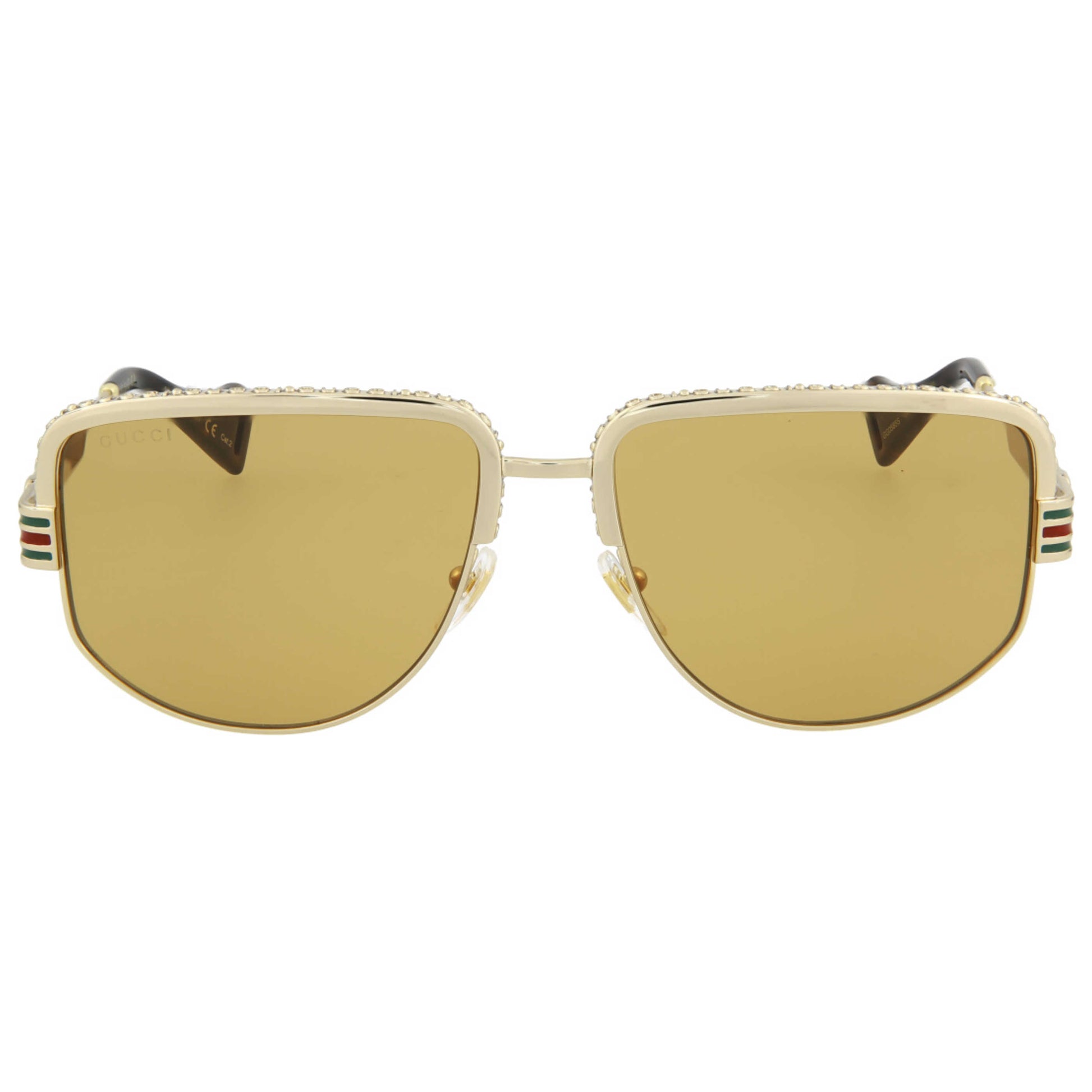 Back view of Gucci Novelty Men's Sunglasses GG0585S-30008134003