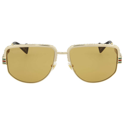 Back view of Gucci Novelty Men's Sunglasses GG0585S-30008134003