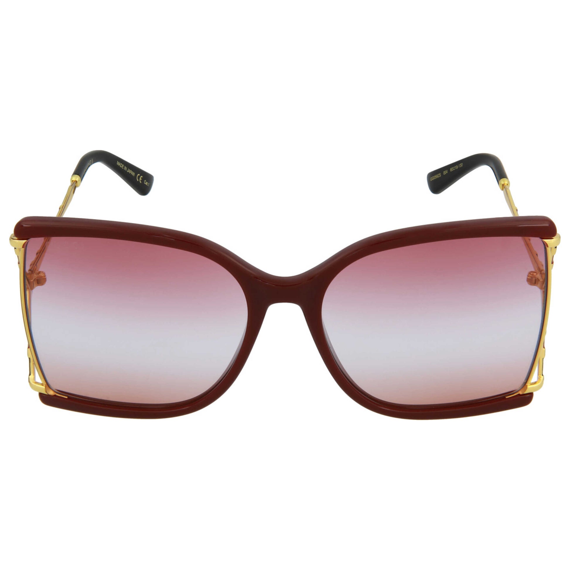 Back view of Gucci Novelty Women's Sunglasses GG0592S-30008109004