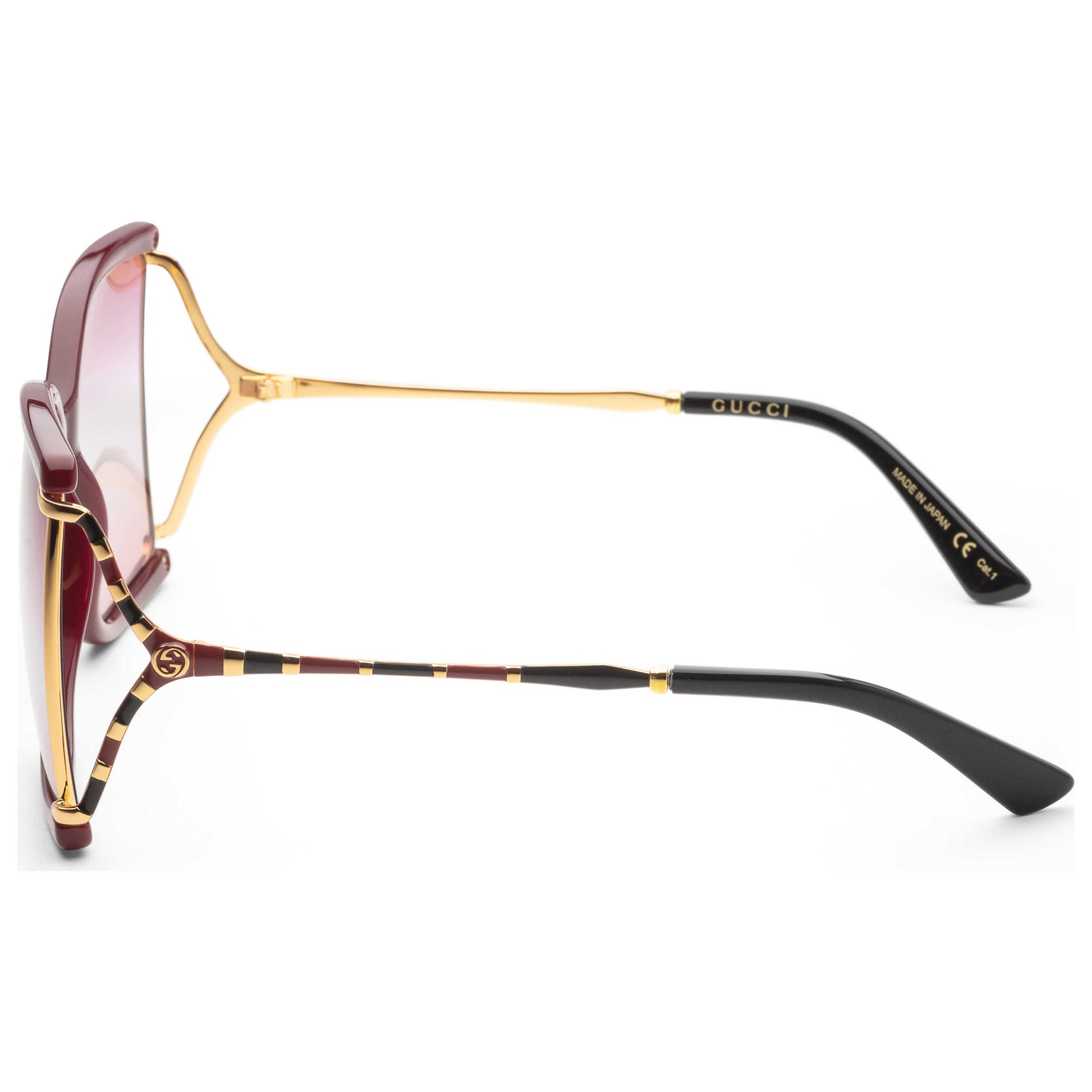 Left view of Gucci Novelty Women's Sunglasses GG0592S-30008109004