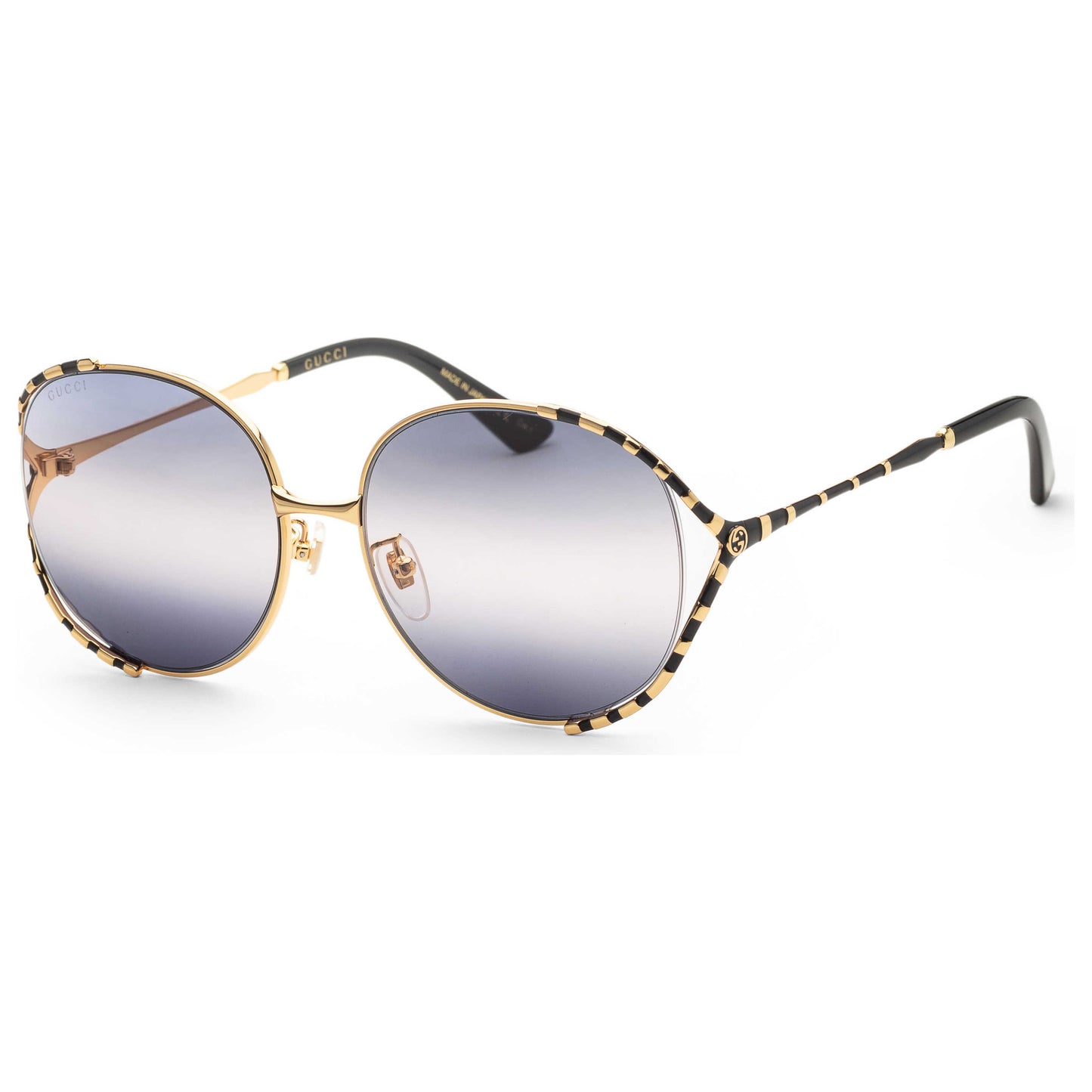 Front view of Gucci Fashion Women's Sunglasses GG0595S-001
