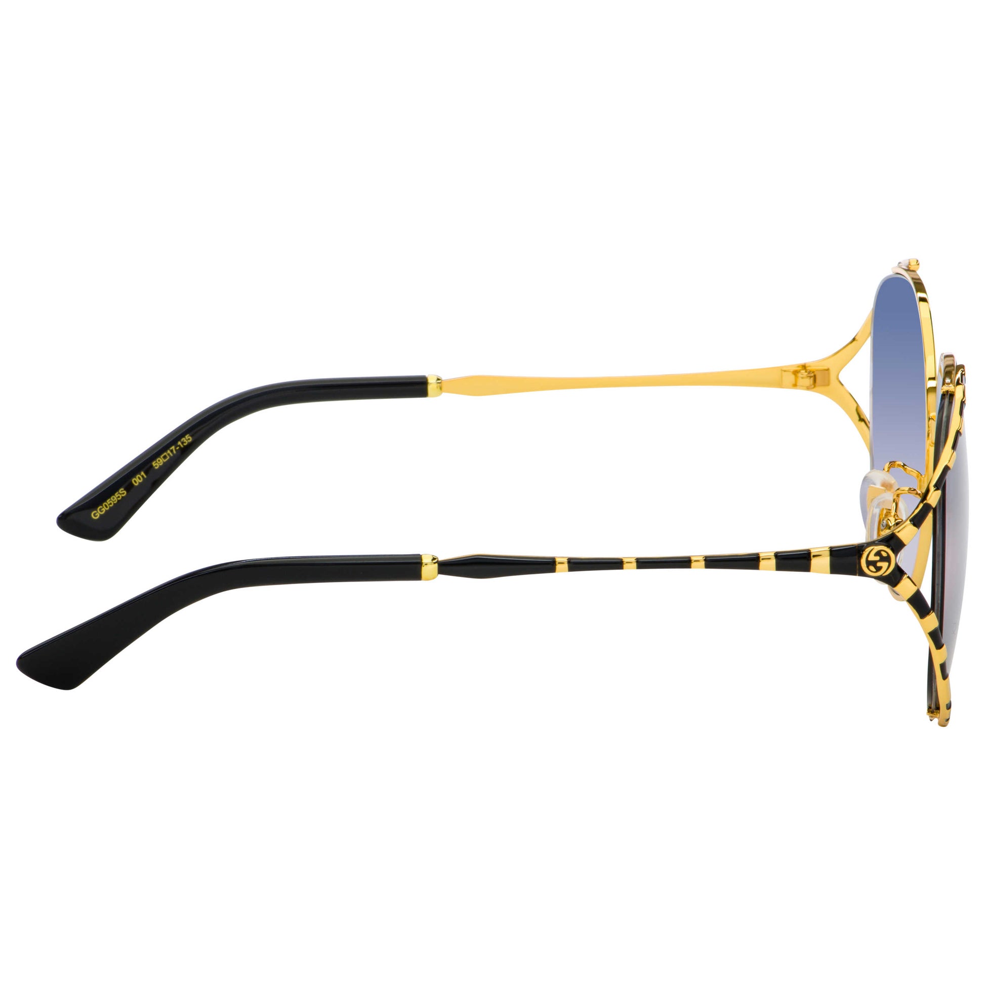 Left view of Gucci Fashion Women's Sunglasses GG0595S-001